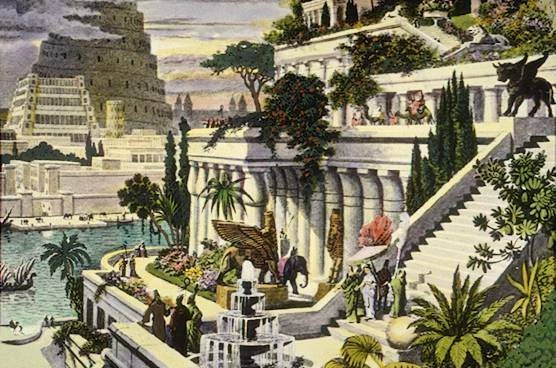 Babil'in Asma Bahçeleri Eski Mezopotamya